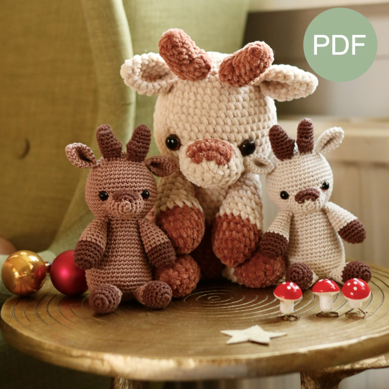 Rendier Onesiegurumi